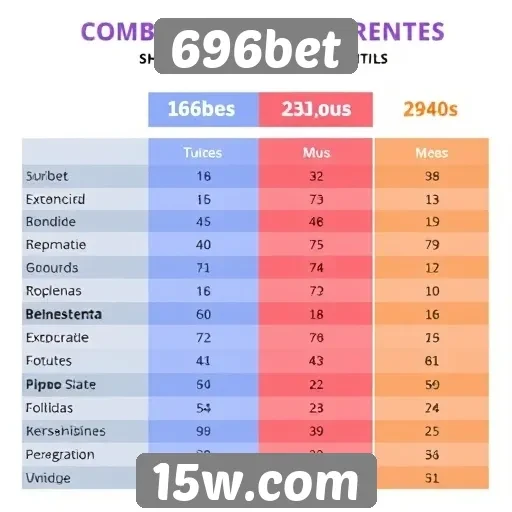 Comparativa entre 696bet e concorrentes